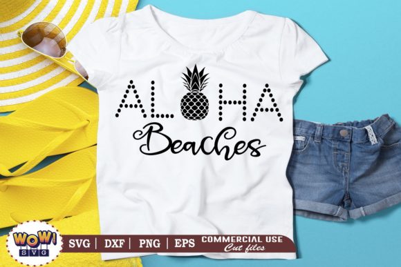 Aloha Beaches: Vibrant Graphics & Illustrations