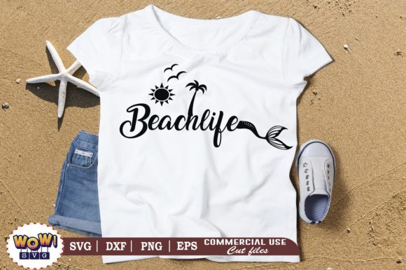 Beach Life Summer: Graphics for Crafts & Web