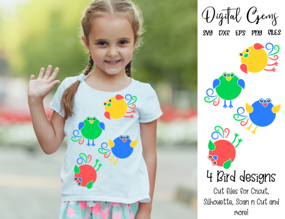 Bird Designs: Graphics for Crafts & Web