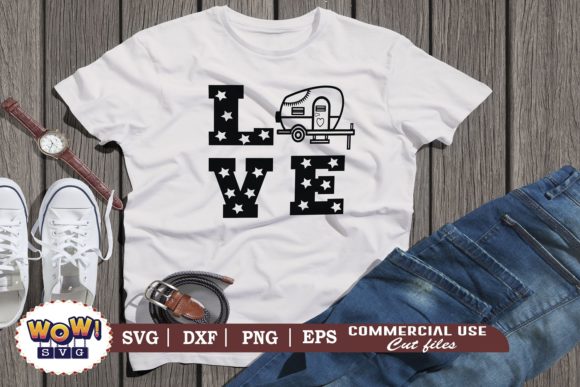 Camping Love Graphics: Illustrations for Crafters