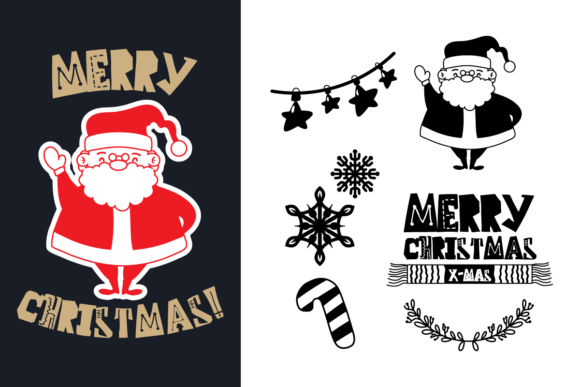 Christmas Flat Character: Festive Graphics & Illustrations