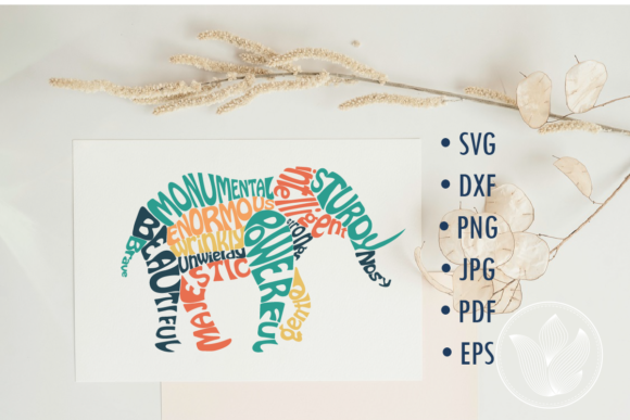 Elephant Lettering: Bold Graphics for Crafts