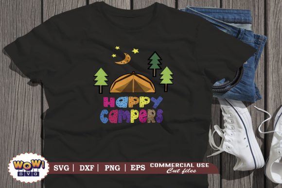 Happy Campers: Graphics and Illustrations for Brands