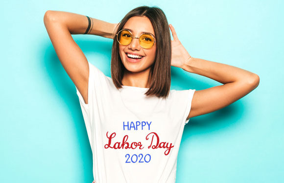 Happy Labor Day Digital Print: Graphics for Crafts
