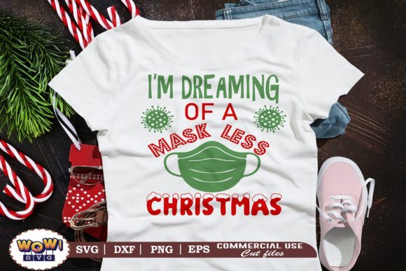 I'm Dreaming of a Maskless Christmas: Holiday Graphics & Illustrations