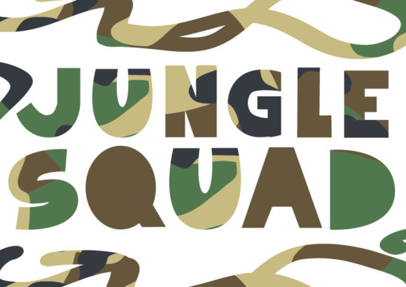 Jungle Squad Font: Graphics & Illustrations for Sellers