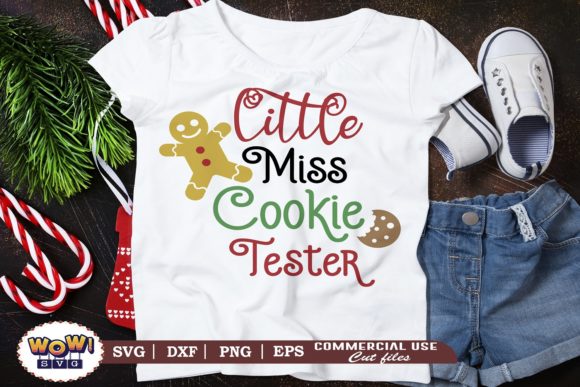 Little Miss Cookie Tester: Graphics & Illustrations