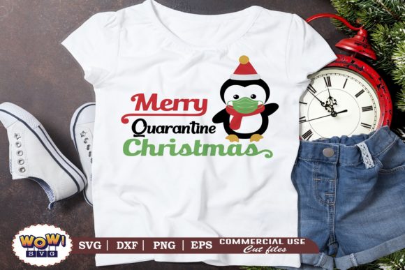 Merry Quarantine Christmas Graphics & Illustrations Review