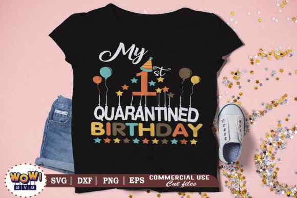 My First Quarantined Birthday: Graphics & Illustrations