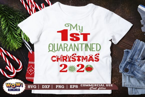 My First Quarantined Christmas: Festive Graphics & Illustrations