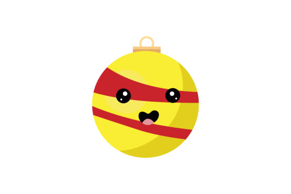 Review: Red and Yellow Christmas Light Kawaii Design