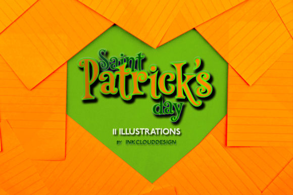 St. Patrick's Day Clover Leaf: Graphics & Illustrations