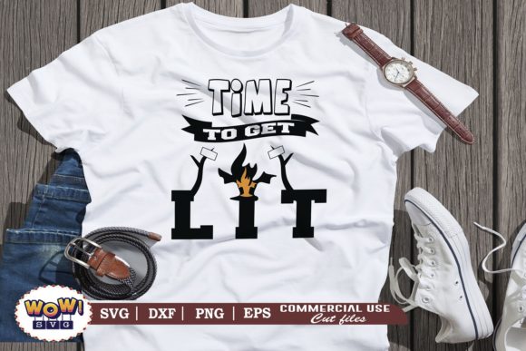 Time to Get Lit: Bold Graphics & Illustrations